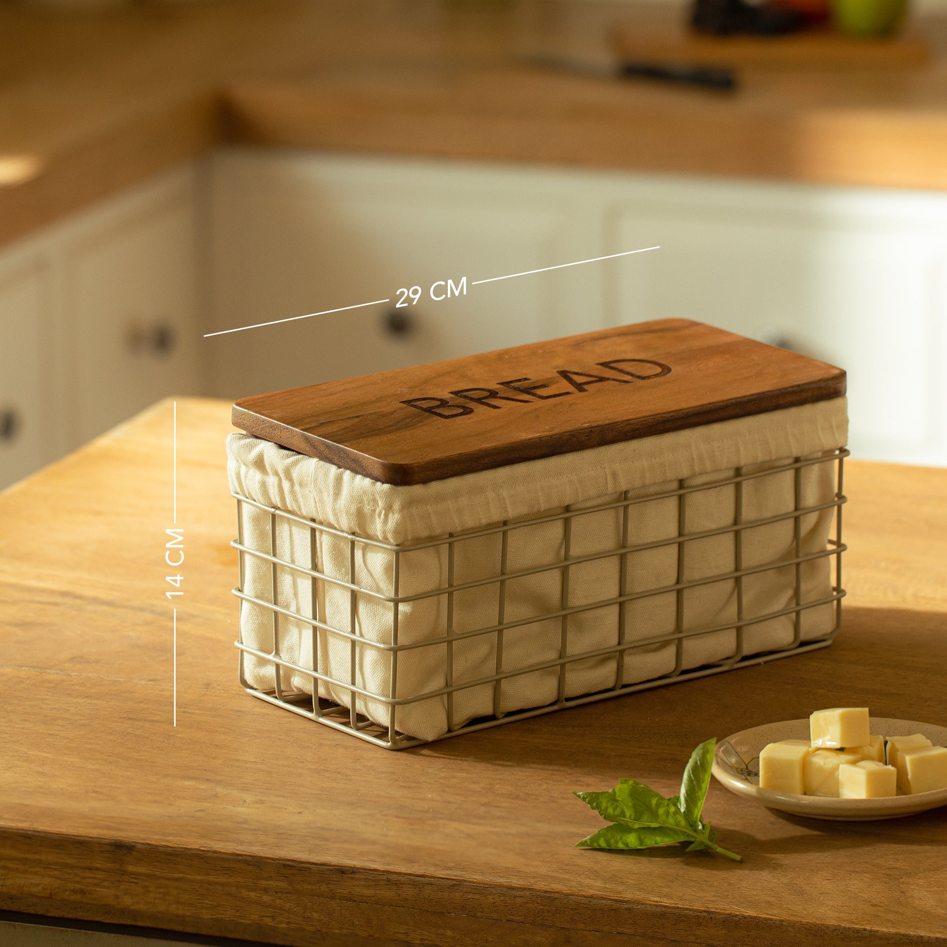 Twine Wire Bread Box
