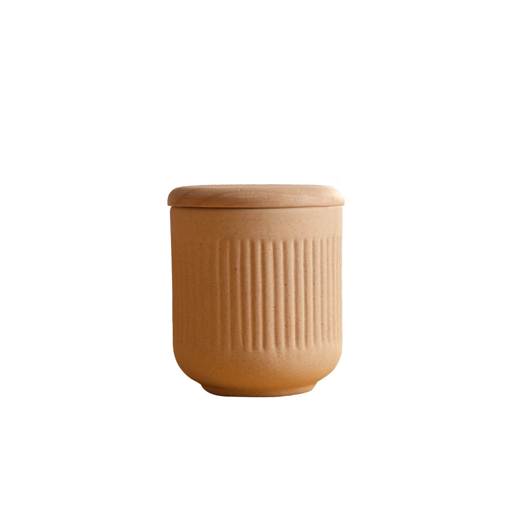 Pot en céramique beige classique - Petit