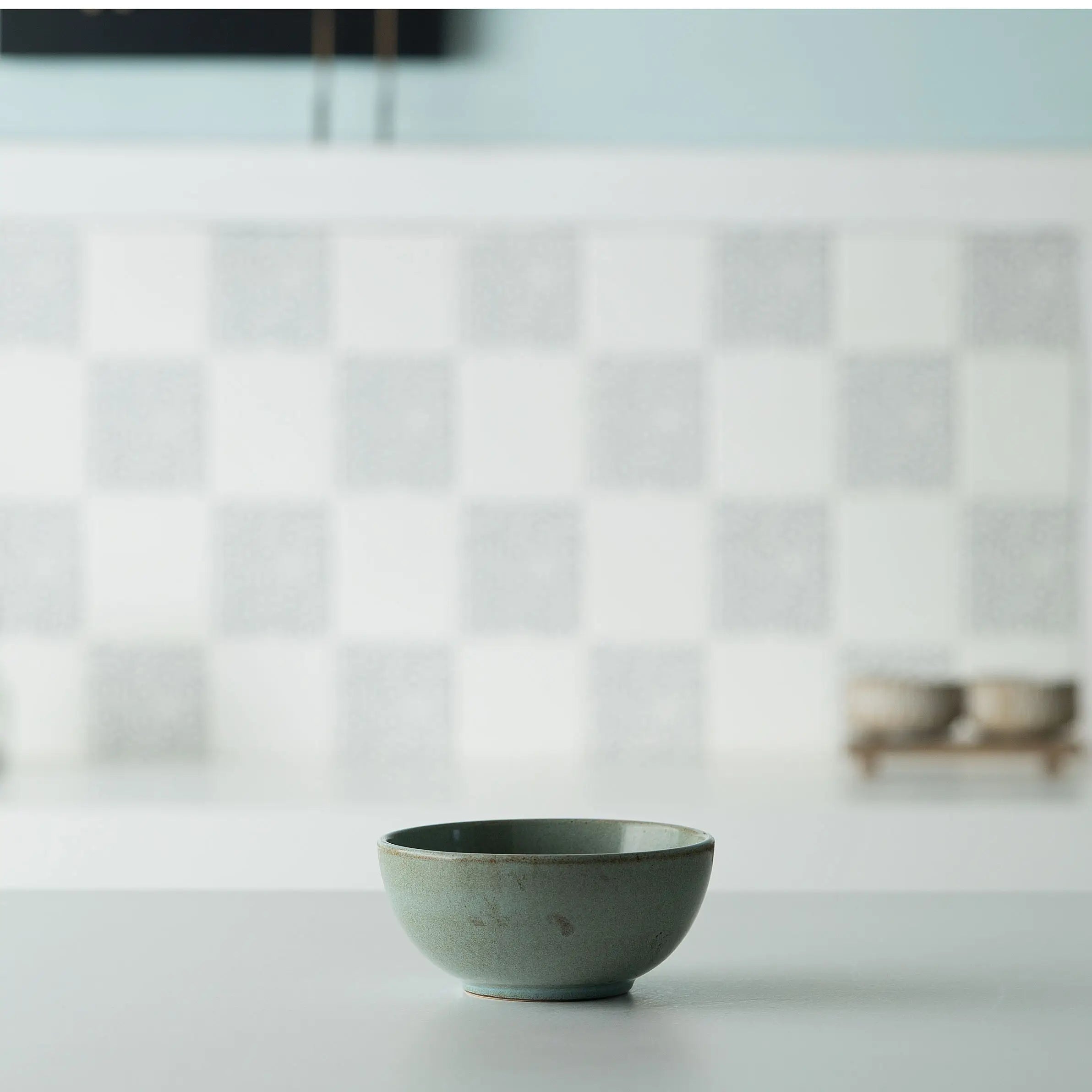 Aqua Ceramic Soup Bowl
