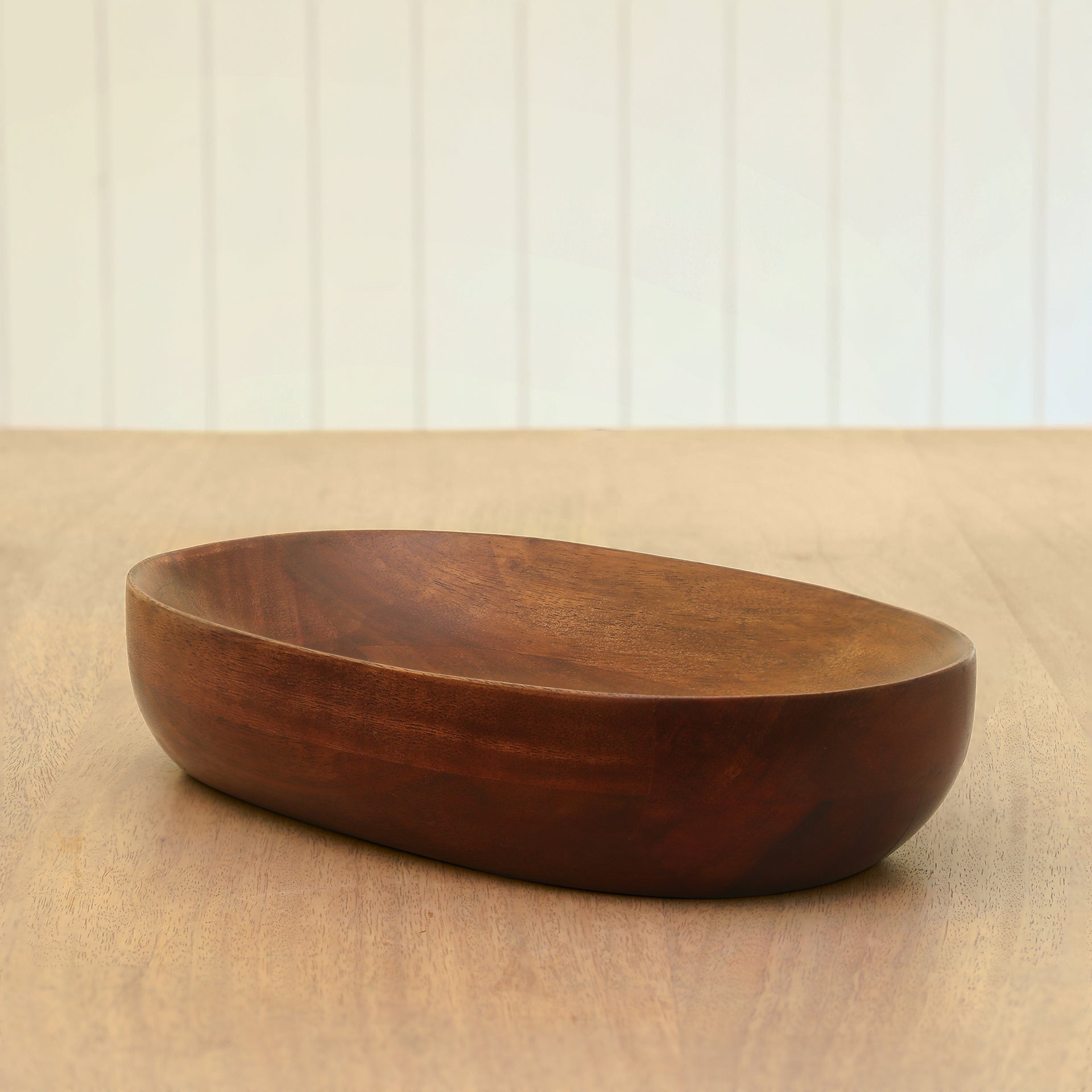 Oval Wood Serving Platter