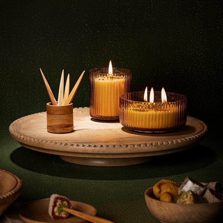 Mango Wood Lazy Susan